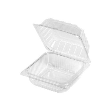 Imagem de Kit 50un Embalagem PET quadrada Bolo No Pote 200ml - Blook