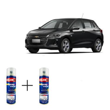 Imagem de Spray automotivo preto global + spray verniz 300ml - Sherwin Williams