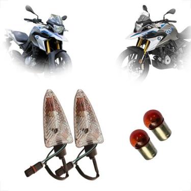 Imagem de Par De Pisca Setas Completo Moto BMW 310s BMW GS 650 Todos os Anos - E