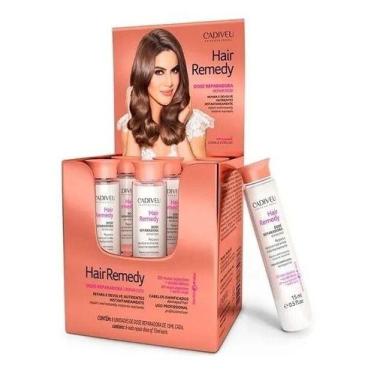 Imagem de  Hair Remedy Dose Reparadora 6 Ampolas 15ml Cadiveu - CADIVEU PROFESSI