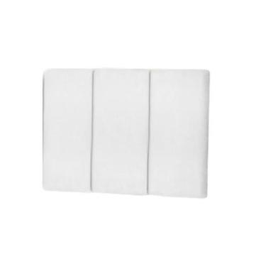 Imagem de Cabeceira Para Cama Casal Queen King 2,00x55 Dubai Branco - MagL - Mag