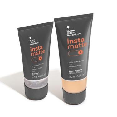 Imagem de Combo Instamatte: Primer Facial Líquido 20ml + Base Líquida 110Q 30ml