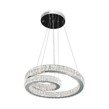 Imagem de Lustre Pendente Twisted LED 56W com Controle Remoto - Iluminarium