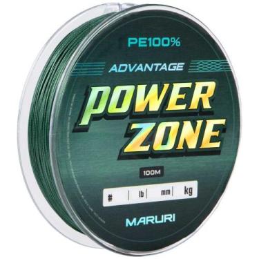 Imagem de Linha Multifilamento Maruri Power Zone 8X 0,24mm 100m Verde