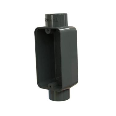 Imagem de Condulete Pvc Cinza Sem Rosca C 1/2 Sem Tampa C - I - Sr 10 Wetzel, Ci