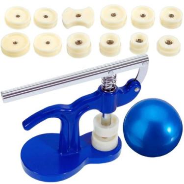 Imagem de Kit relojoeiro para conserto relogio prensa bola saca fundo - SWG