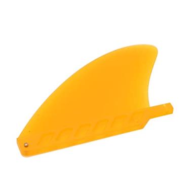 Imagem de Prancha de Surf Em Pvc Longboard Paddle Board Grande Substituição de Barbatana Traseira para Acessório de Surf (Amarelo)