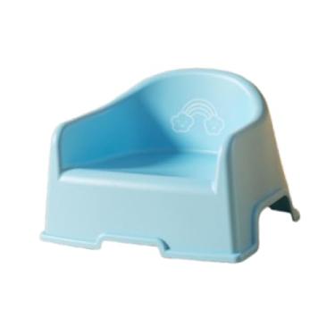 Imagem de DimyFew Banqueta de banheiro resistente multiuso, banco de chuveiro resistente, banqueta de banho para crianças, quarto, cabeceira, banheiro, Azul