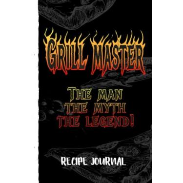 Imagem de BBQ Grill Masters & Meat Smokers Barbecue Chef Recipe Journal: Recipe Planner for Favorite Recipes, Collect the Recipes You Love in Your Book With Pizza Sketch Black Cover