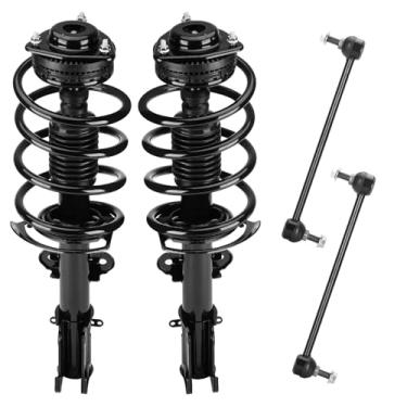 Imagem de Suporte de mola frontal e barras estabilizadoras adequadas para 2008-2016 CHRYSLER TOWN & COUNTRY, 2008-2019 DODGE GRAND CARAVAN, amortecedor de choque e barra oscilante substitui para 171128L,