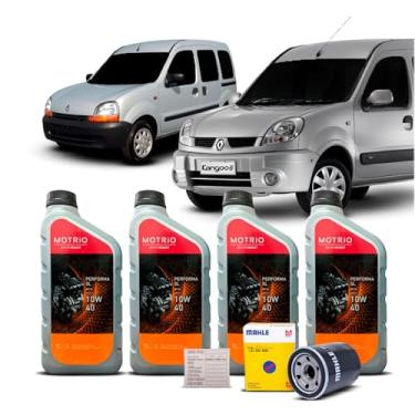 Imagem de Kit Troca de Oleo 10w40 e Filtro Kangoo 1.0 8v 16v 2002 Até 2007