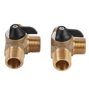 Imagem de Kit de Desvio do Aquecedor de água RV Válvulas de Latão Duráveis ​​Mangueira de 12 Polegadas para Iate