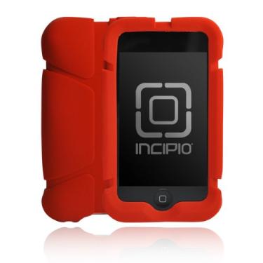 Imagem de Incipio Capa de silicone de super-herói Technologies para iPod touch 2G, 3G (vermelho escuro)