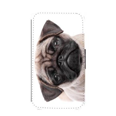 Imagem de Rikki Knight Capa carteira flip para Galaxy S3 com design de cachorro Pug para Galaxy S3