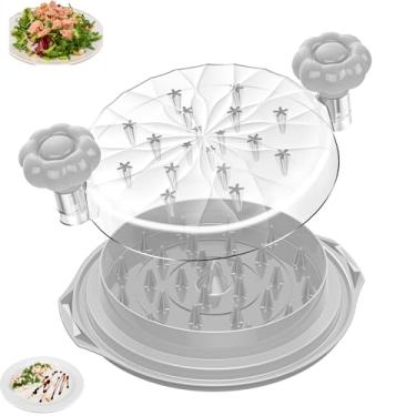 Imagem de Ferramenta de triturador de galinha torcida grande 25 cm – Triturador de carne sem BPA para peito de frango, porco, carne bovina, frango assado, utensílio de cozinha com base antiderrapante, cabo