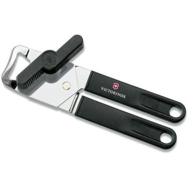Imagem de Abridor de Latas e garrafas manual Universal Preto Victorinox 7.6857.3