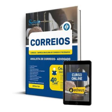 Imagem de Apostila CORREIOS 2024 - Analista de Correios - Advogado - Editora Sol