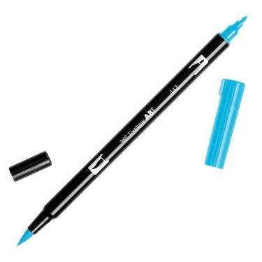 Imagem de Caneta Marcador Artistico Dual Brush Tombow 443 Turquoise