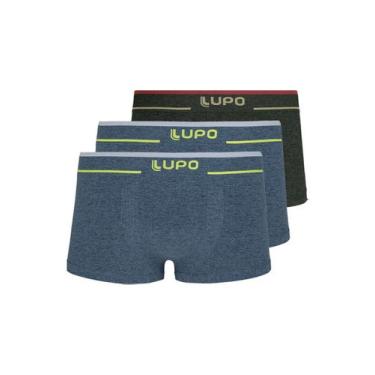 Imagem de Kit com 3 Cuecas Sunga Lupo 526-001 Colorido, Azul, M