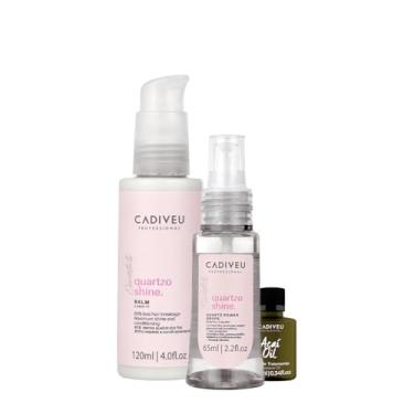 Imagem de Kit Cadiveu Professional Essentials Quartzo Shine Açaí Oil Leave-in (3 produtos)