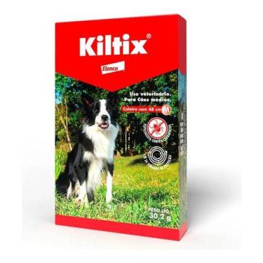 Imagem de Coleira Kiltix M Antipulgas Carrapatos Envio Imediato - ELANCO