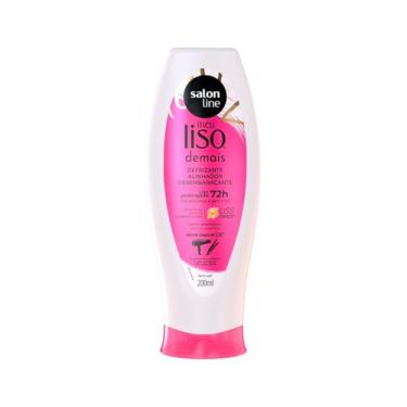 Imagem de Salon Line, Defrizante Protetor Térmico, Meu Liso Demais, Vegano - Para Cabelos Lisos Naturais, Alisados ou Relaxados, 200 ml