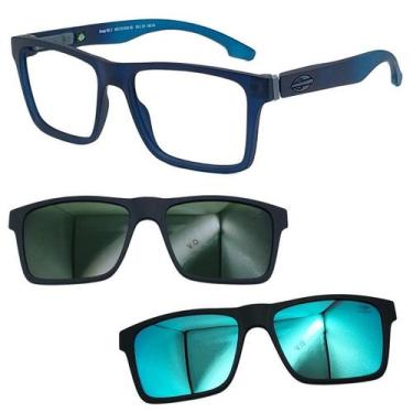 Imagem de Oculos Mormaii Swap NG 2 6153 KC6 com 2 Clipons - Escolha, G15, Azul