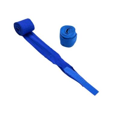 Imagem de menolana 2 peças de boxe embrulham as mangas de boxe protetor de algodão Sparring luvas interna Suporte de pulso para Taekwondo Fitness, 3m Preto