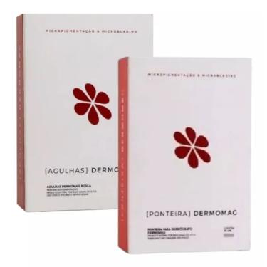 Imagem de Kit 10 Agulhas 1 Ponta + 10 Ponteiras Dermomag Mag Estética