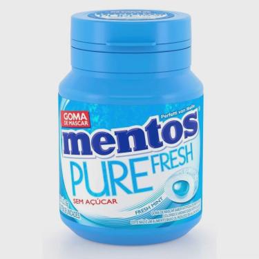 Imagem de Goma de mascar mentos fresh mint garrafa 56G