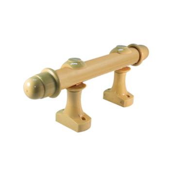 Imagem de Kit Varão 2,00 Metros para Cortina 19mm Marfim