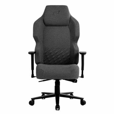 Imagem de Cadeira Magna Linho Giratória e Reclinável Grafite - Elements