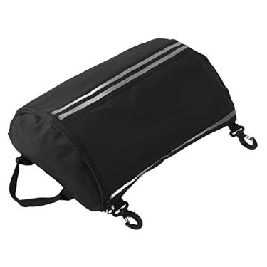 Imagem de Paddleboard Deck Bag Cooler Surfboard Acessórios Saco de armazenamento de malha com quatro ganchos para alimentos e bebidas Oxford Ploth Material 41x35cm 213g