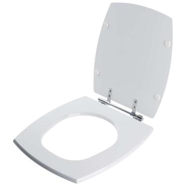 Imagem de Assento Sanitário Poliester Anturius Branco Para Vaso Luzarte