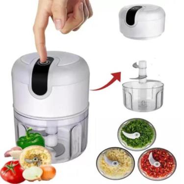 Imagem de Mini Processador Recarregável USB Com Lâmina Inox - LIPPIN