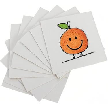 Imagem de Derkerry Papel de textura de espuma mágica - Esponja de lona mágica para desenho 3D, 10 folhas de 10 x 10 cm, cartões brancos de celulose para pintura acrílica inchada - Materiais de arte e artesanato