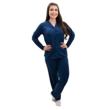 Imagem de Pijama Aberto com botão Feminino Victory-Feminino