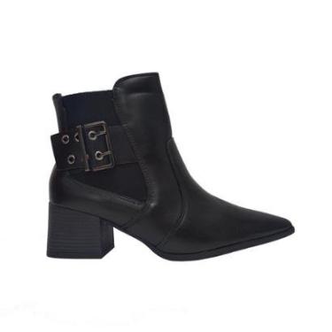 Imagem de Bota Ramarim Cano Curto Feminina 2559132-Feminino