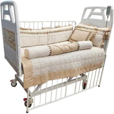 Imagem de Berço Cama Infantil Mozart Home Care  Colchão D28 - Renovar