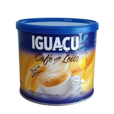 Imagem de CAFÉ COM LEITE Solúvel IGUAÇU Lata 300g