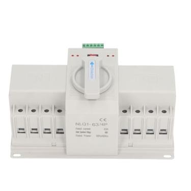 Imagem de Interruptor de Transferência Automática de Energia Dupla 400V, Interruptor de Transferência de Micro Energia Mini 4P ATS CB, para Shopping Centers Domésticos, Garantindo Fonte de