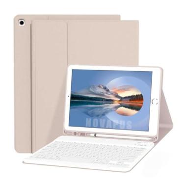 Imagem de Capa De Teclado Sem Fio Bluetooth Para Samsung Tab S7/s8