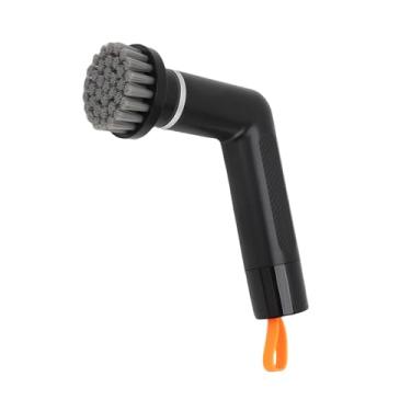 Imagem de Lavador Elétrico para Limpar o Banheiro, 2 Velocidades de Lavagem de Chuveiro Sem Fio, Limpeza de Limpeza de Escova de Lavagem Automática Escova de Banheiro Com 4 Cabeças (Preto)