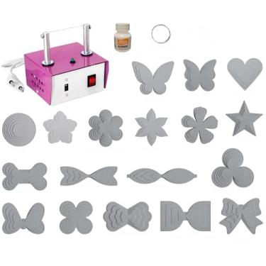 Imagem de Máquina de Cortar Fita com Moldes, Kit com Cola e Brinde Artmaq - K8