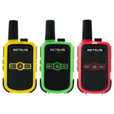 Imagem de Rádios bidirecionais recarregáveis Walkie Talkies Retevis RT15 FRS (3)