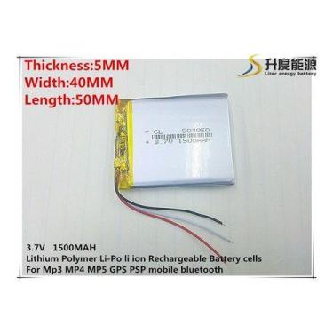 Imagem de Bateria 1500mah 3,7 Gps 5 Polegadas Tv - KMIG