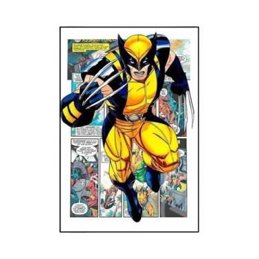 Imagem de Homem-Aranha Homem De Ferro Hulk Marvel Pintura Em Tela Arte De Parede