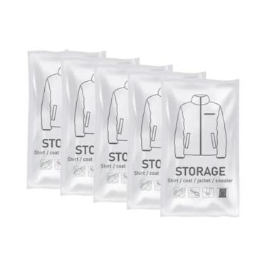 Imagem de Sacos De Armazenamento a Vácuo Para Roupas, Ternos, Vestidos E Jaqueta