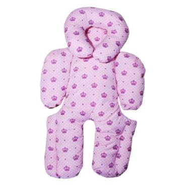 Imagem de Almofada Para Bebe Conforto Suporte Carrinho Redutor Encosto - LumaBab