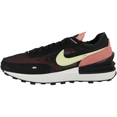Imagem de Nike Waffle One Women's Athletics Track Shoe, Black/Lime Ice/Magic Ember, 7.5 M US